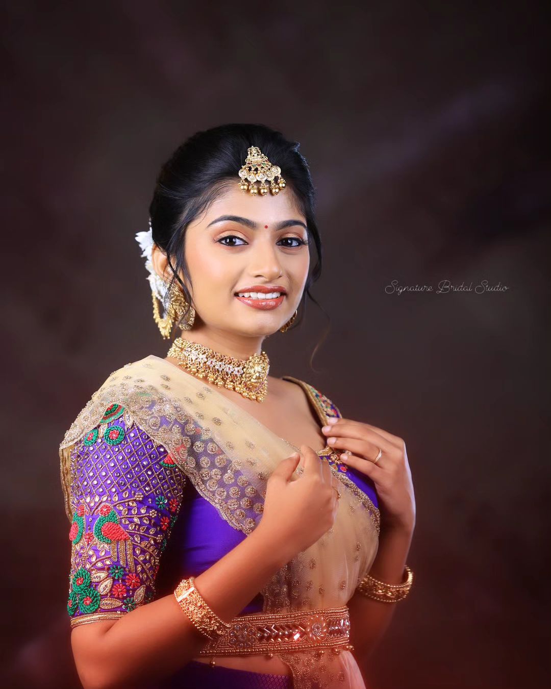 Signature Bridal Studio For Bridal Enquiry 9585771333Model @iam_archanaravichandran 3